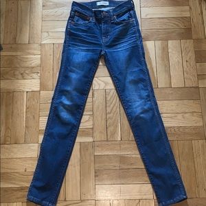 Madwell high waisted blue jeans